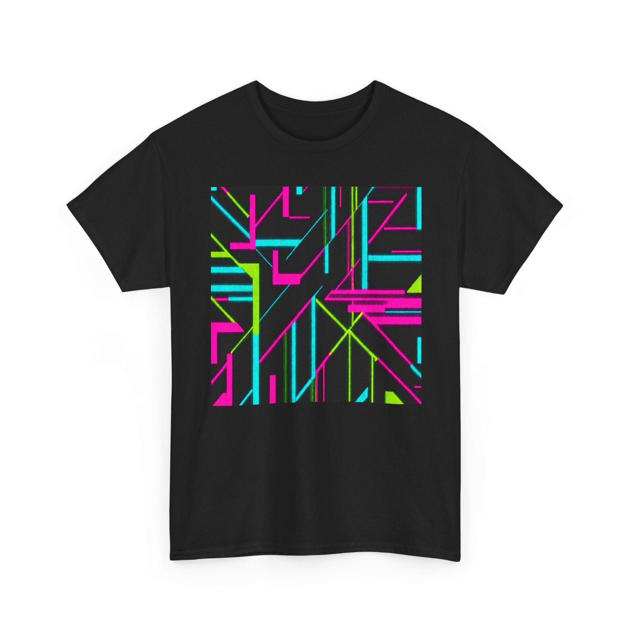 Pixelated Neon Glitch | Viral Wear