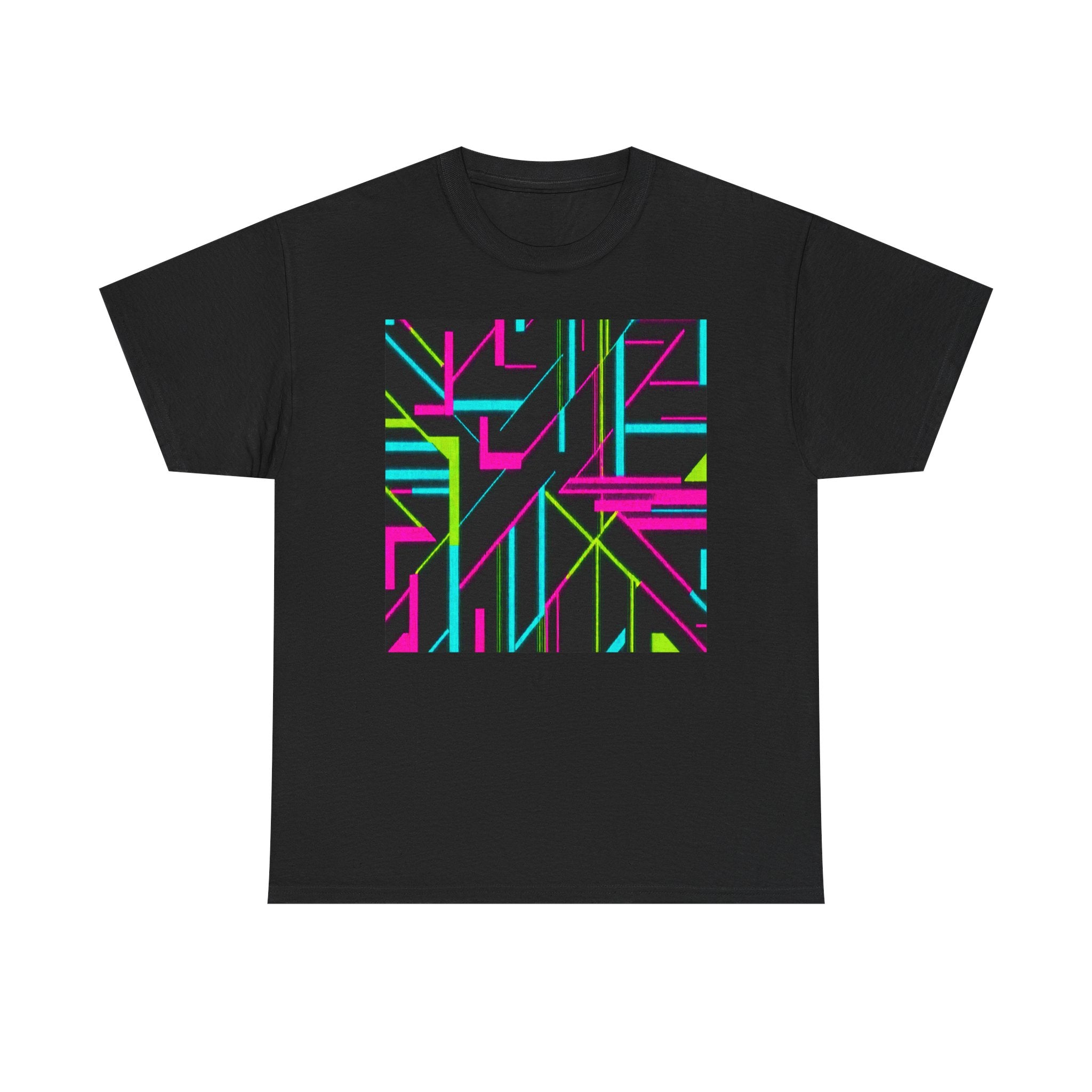 Pixelated Neon Glitch | Viral Wear